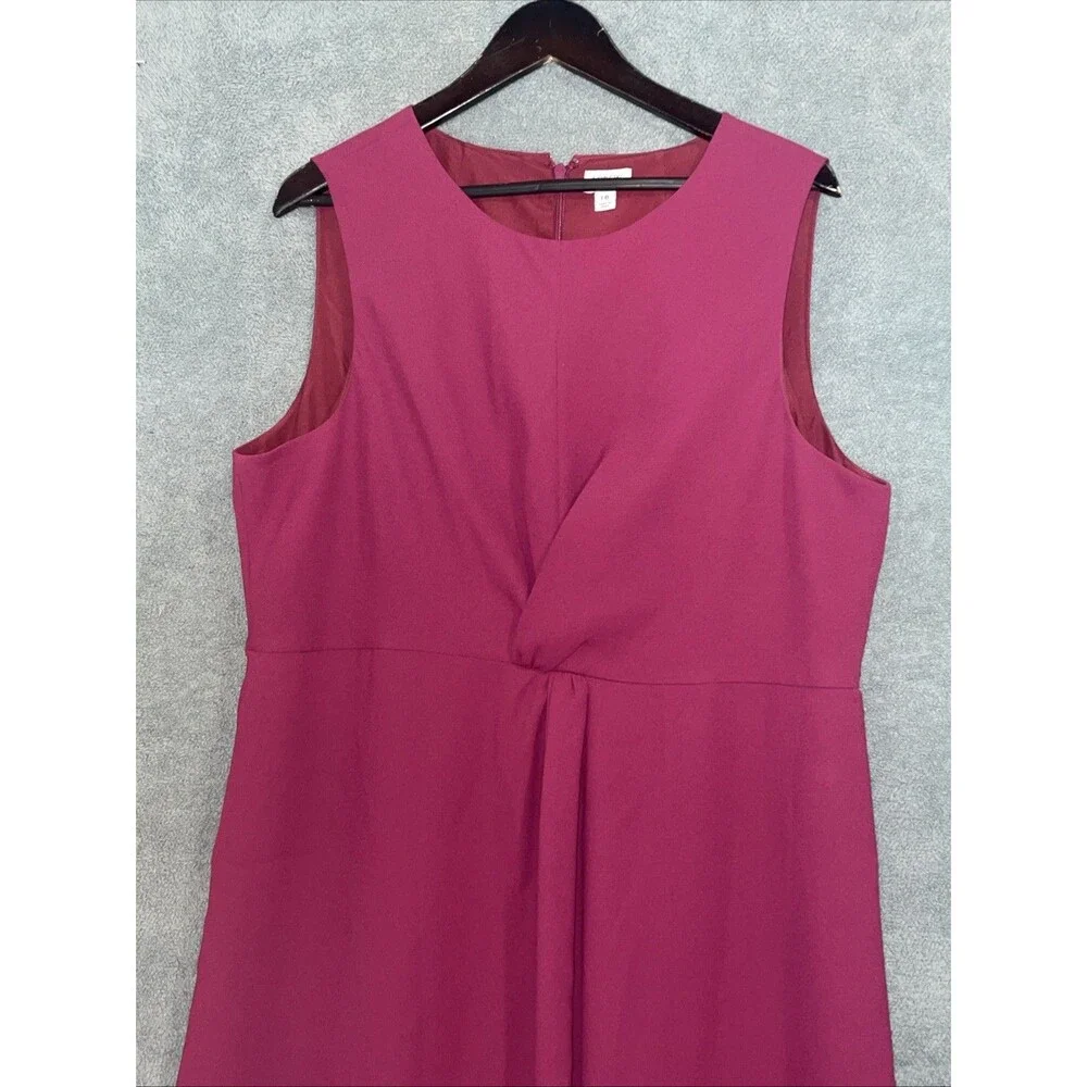 J Crew Dress Womens 18 Pink Career‎ Professional Office Timeless Classy Classic
